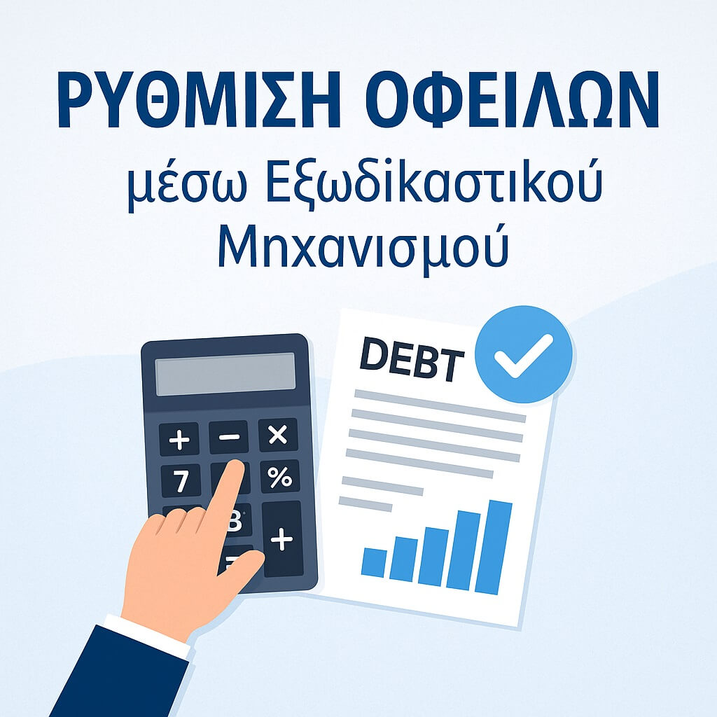 Ρύθμιση Οφειλών μέσω Εξωδικαστικού Μηχανισμού -με Κούρεμα